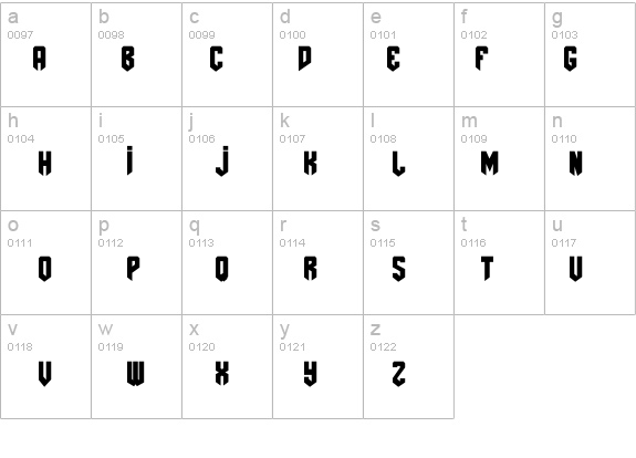 AmazDooMLeft details - Free Fonts at FontZone.net