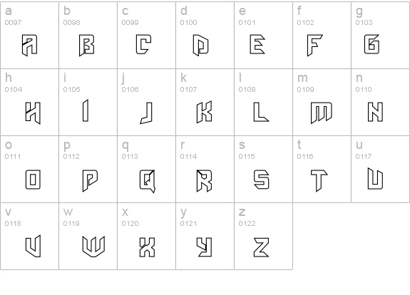 AmazObitaemOstrovOutline details - Free Fonts at FontZone.net