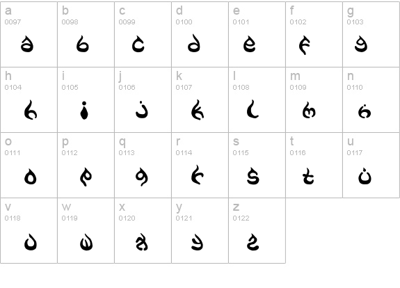 AME- details - Free Fonts at FontZone.net