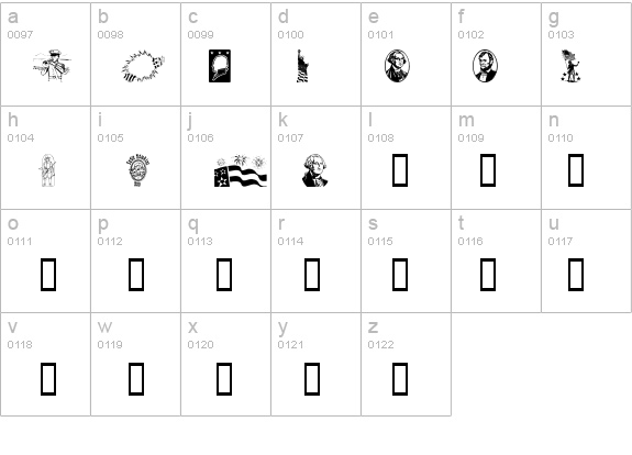 Americanic details - Free Fonts at FontZone.net