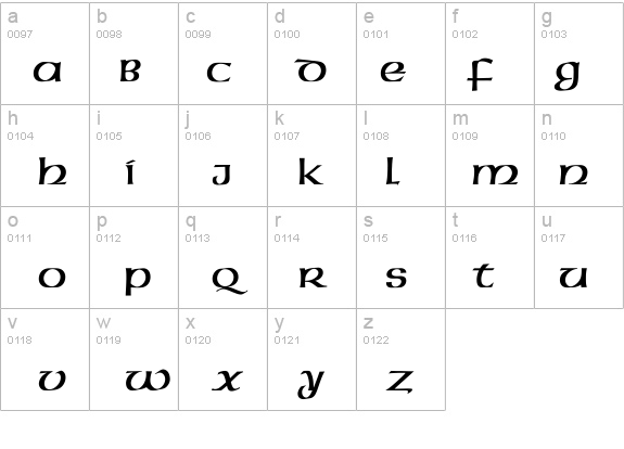 Amuncial details - Free Fonts at FontZone.net