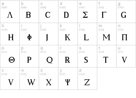 Ancient Geek details - Free Fonts at FontZone.net