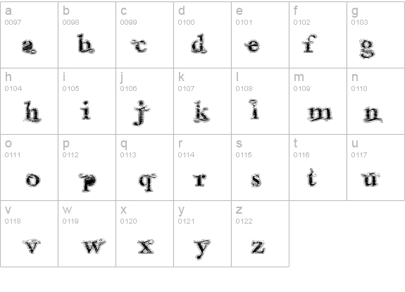 Andalusian details - Free Fonts at FontZone.net