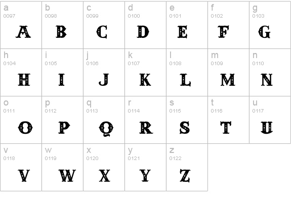 Anderson Four Feather Falls details - Free Fonts at FontZone.net