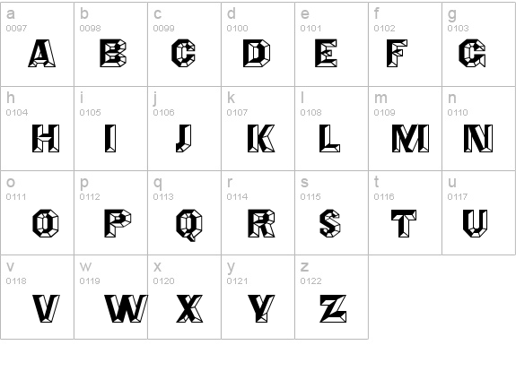 Angles MF details - Free Fonts at FontZone.net