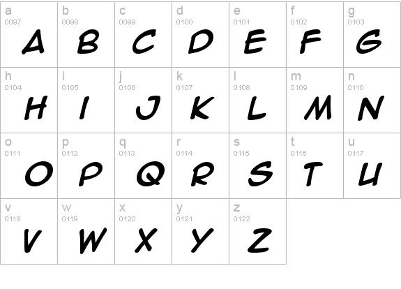 Anime Ace Bold details - Free Fonts at FontZone.net