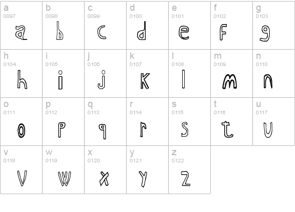 Anime I details - Free Fonts at FontZone.net