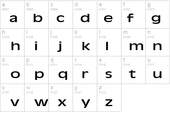 Antiqua 101 Extended Normal details - Free Fonts at FontZone.net
