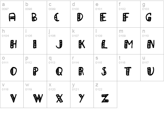 aPapa details - Free Fonts at FontZone.net