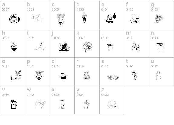 aqua teen hunger font  (c) adult swim details - Free Fonts at FontZone.net