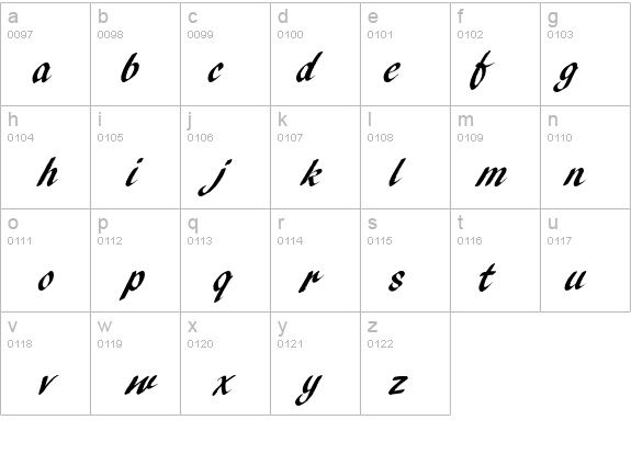 AR BLANCA details - Free Fonts at FontZone.net