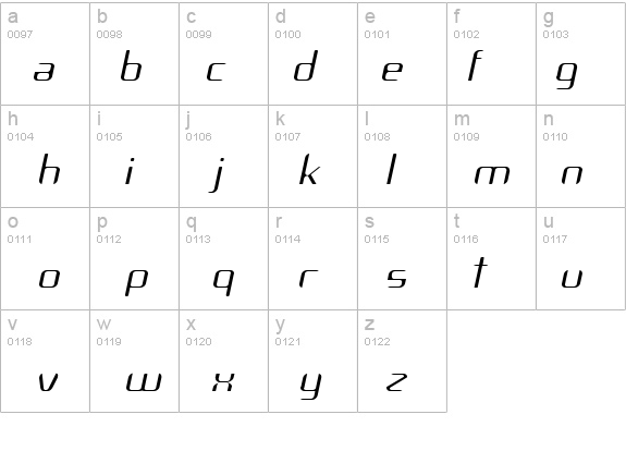 Arbeka LightItalic details - Free Fonts at FontZone.net