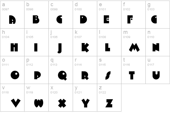 ArbuckleFat details - Free Fonts at FontZone.net