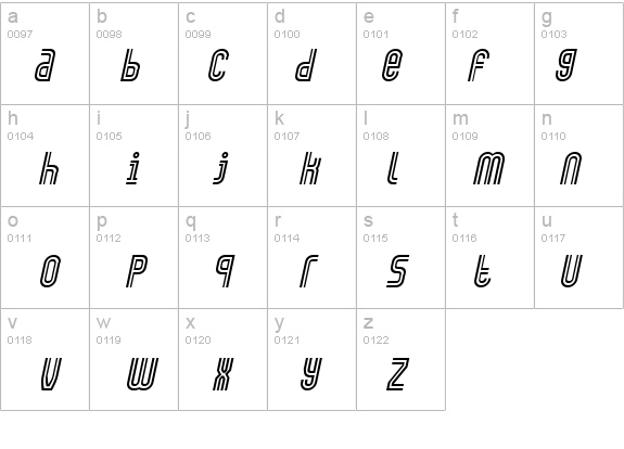 Arch Italic details - Free Fonts at FontZone.net