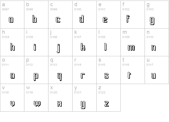 Ardour 3D GM details - Free Fonts at FontZone.net