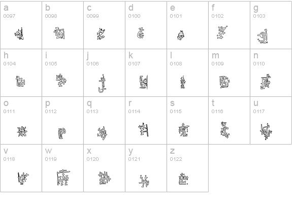 Armaggedon Industrial Hollow details - Free Fonts at FontZone.net