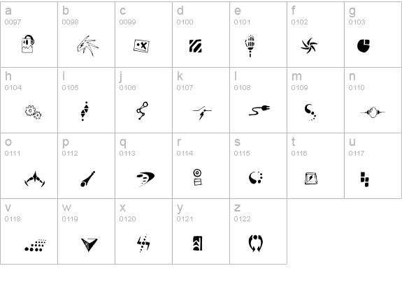 Artefekt details - Free Fonts at FontZone.net