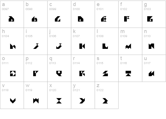 AS/SQ Regular details - Free Fonts at FontZone.net