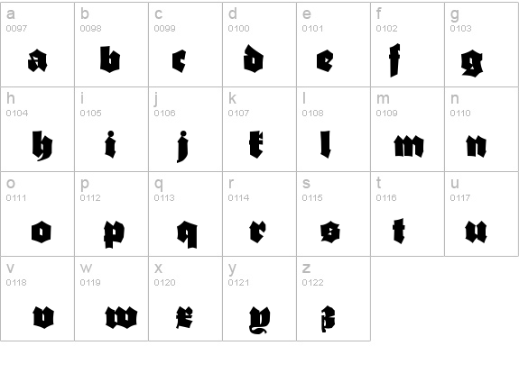 AsgardianWars Black details - Free Fonts at FontZone.net