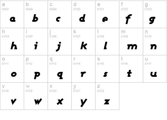 Ashby Black Italic details - Free Fonts at FontZone.net