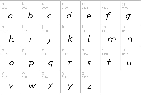 Ashby Book Italic details - Free Fonts at FontZone.net