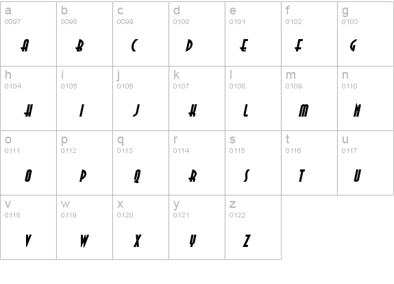 Asia Bold Italic details - Free Fonts at FontZone.net