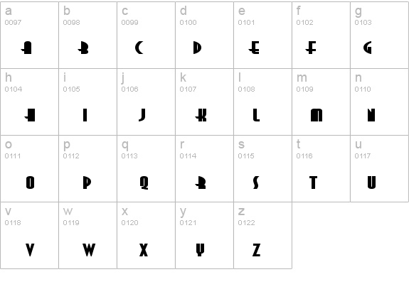 Asia-Extended Bold details - Free Fonts at FontZone.net