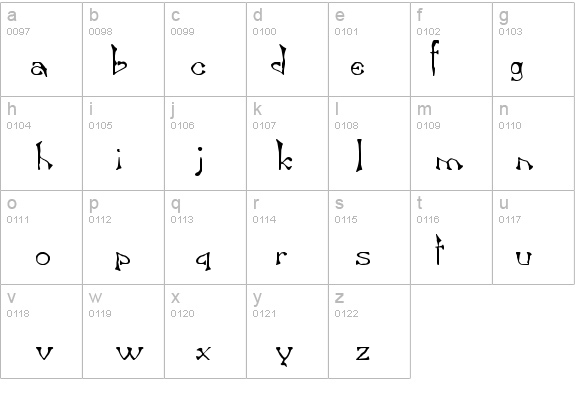 Asian Normal details - Free Fonts at FontZone.net