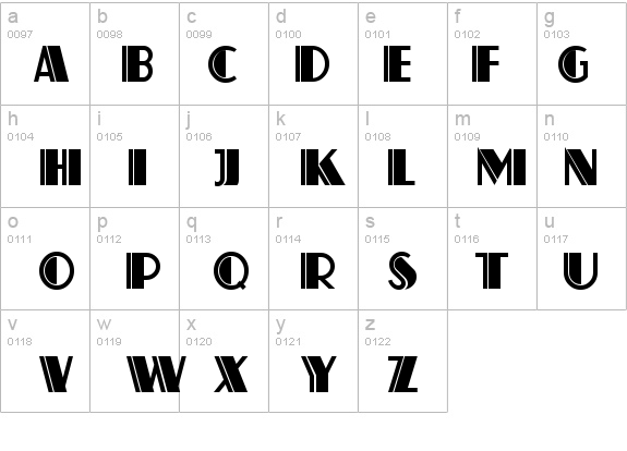 Atlas details - Free Fonts at FontZone.net