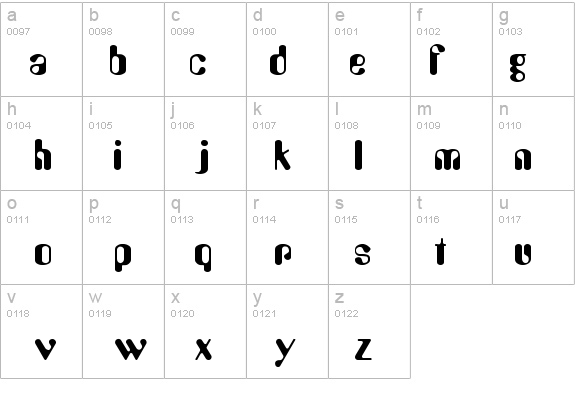 AUGUST Regular details - Free Fonts at FontZone.net