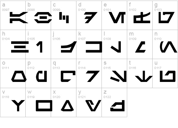 Aurek-Besh details - Free Fonts at FontZone.net