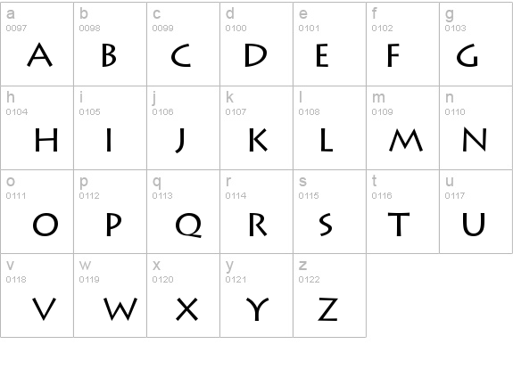 Austere SSi details - Free Fonts at FontZone.net