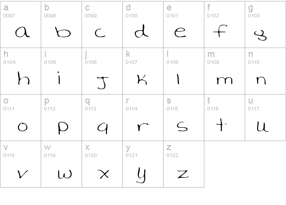 AverysHand Regular details - Free Fonts at FontZone.net