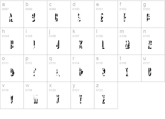 AZ details - Free Fonts at FontZone.net