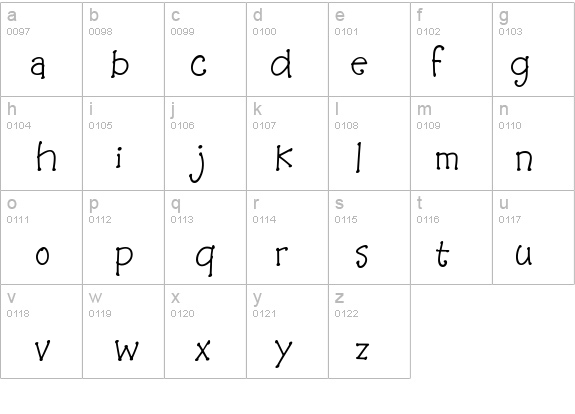 BaaBookHmk details - Free Fonts at FontZone.net