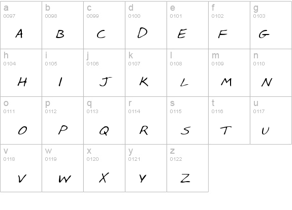 BabcocksHand Regular details - Free Fonts at FontZone.net