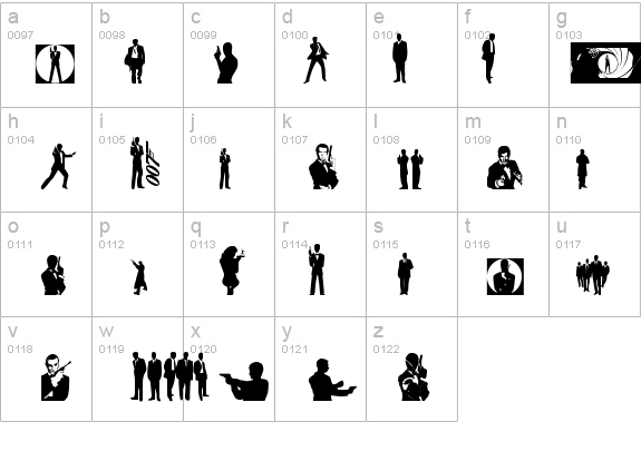 Babes and Bond details - Free Fonts at FontZone.net