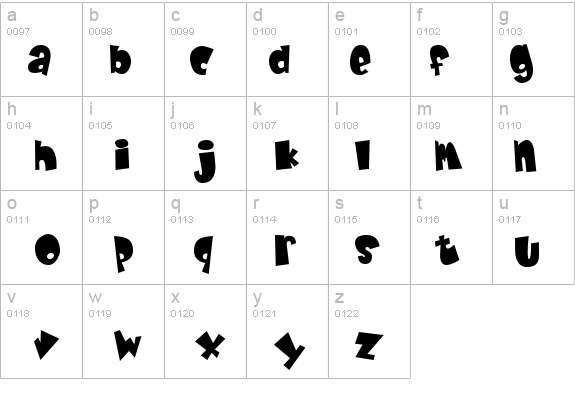 Baby Kruffy details - Free Fonts at FontZone.net