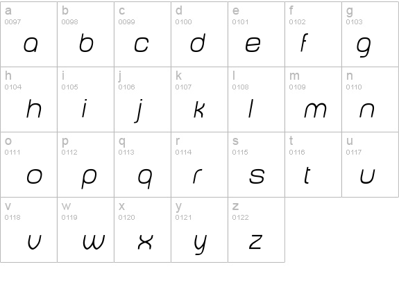 BabyMineThinOblique details - Free Fonts at FontZone.net