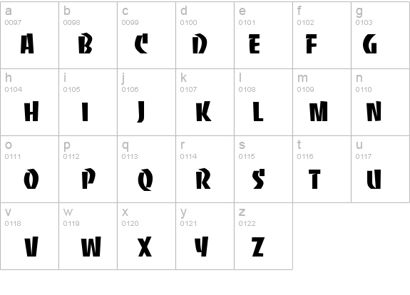 BaccaratUpright Regular details - Free Fonts at FontZone.net