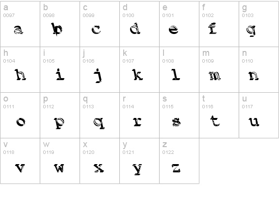 Backfire details - Free Fonts at FontZone.net