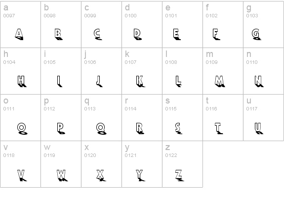 Backlit details - Free Fonts at FontZone.net