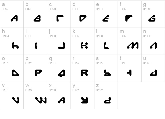 Backup Generation 1 details - Free Fonts at FontZone.net