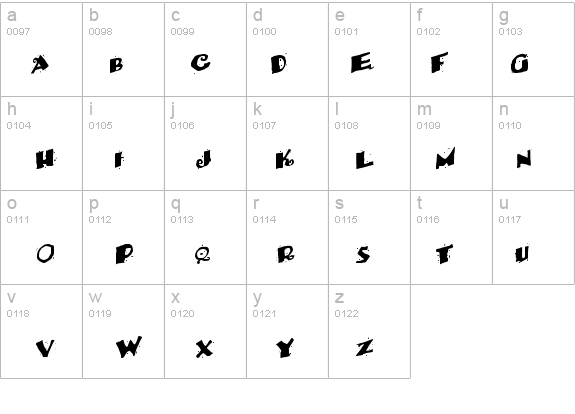 BackWater52 Regular details - Free Fonts at FontZone.net