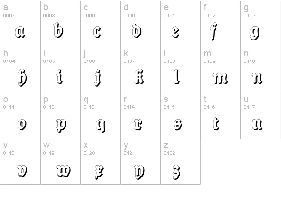 BalladeShadow details - Free Fonts at FontZone.net