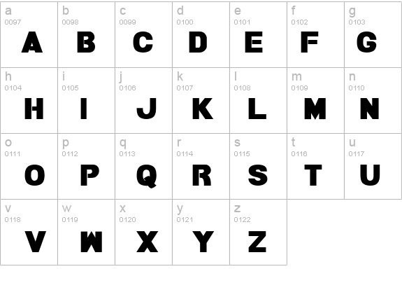 Bamf Bold details - Free Fonts at FontZone.net