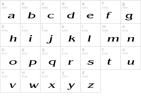 Bangle-Extended Italic details - Free Fonts at FontZone.net