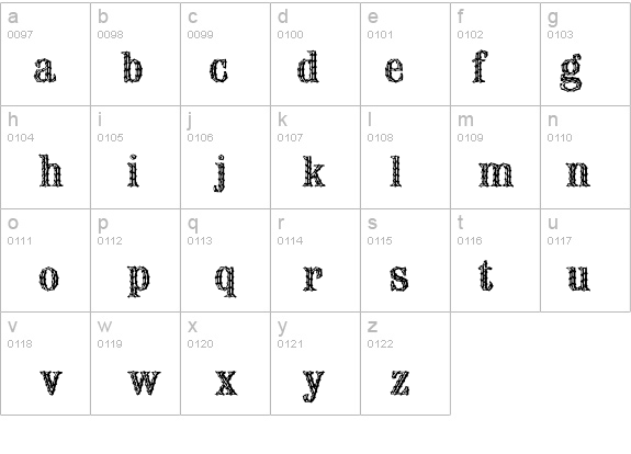 BARNACLE details - Free Fonts at FontZone.net