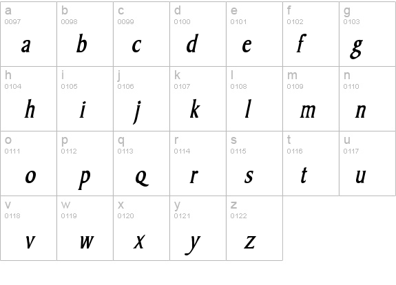 Barrett-Condensed Bold Italic details - Free Fonts at FontZone.net