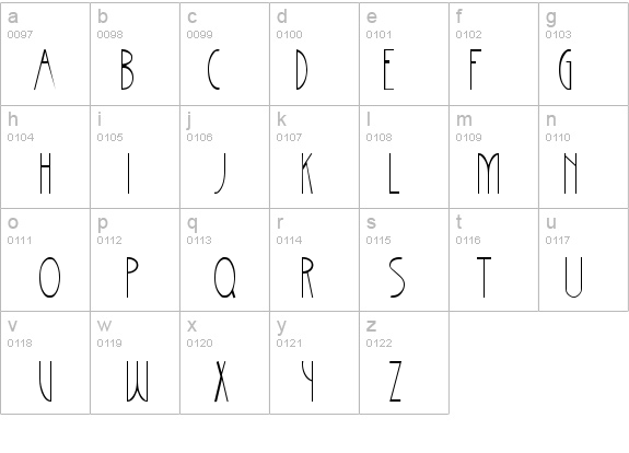 BarrettIronwork details - Free Fonts at FontZone.net